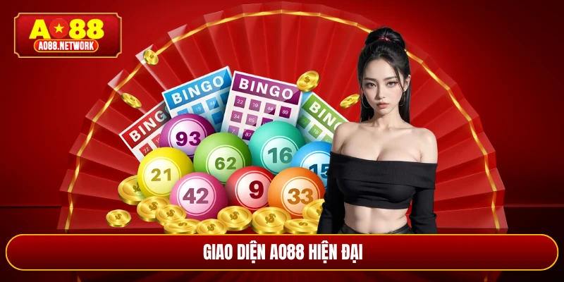 Giao diện AO88 hiện đại